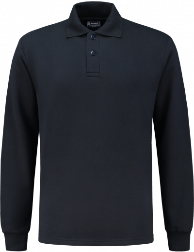 8302-H-Front-WorkMan-Professional-Workwear-Outfitters-Polo-Sweater-Split-NAVY
